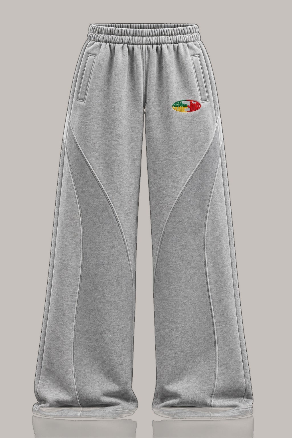 Wide Sweatpants gris FITMIND